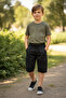 Boys' Capri Shorts with Elastic Waist and Side Pockets, Ages 3-14 - 2