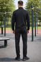 New Season Comfortable Fit Mock Neck Compact Combed Cotton Men's Tracksuit - 4