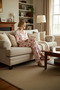 Women's Shirt Collar Standard Sleeve Regular Fit Pajama Set Functional Modern - 4