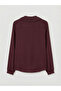 Plum color off-shoulder ruffled blouse - 6