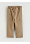 Lcw Baby Brown Basic Baby Boy Jogger Sweatpants with Elastic Waist - 3