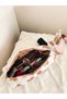 Teddy Bear Pattern Hair Tongs Straightener Case Fiber-Filled Travel Case for Airwrap Airstrait - 2