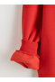 Lcw Vision Red Crew Neck Oversized Women's Thick Sweatshirt W5By86Z8 - 6