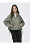 Women's Khaki Onlmiki Hood Quilt Jacket Cc Otw Jacket 15361128-Smokeyoli