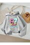 Six Seven Printed Hooded 100% Cotton Children's Sweatshirt