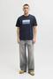 تي شيرت رجالي من Jcofusıon Dots Prınt Tee Ss Crew Sn 12289863 Outer Space - 5