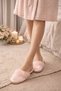 Women's Powder Feather Soft Sole House Slippers & Slippers & Gifts & Dowry - 2