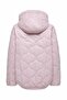 Women's Pink Onlmiki Hood Quilt Jacket Cc Otw Jacket 15361128-Bushed - 7