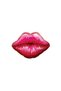 Lip and Lipstick Themed Birthday Set - Lip Foil Balloon Lipstick Foil Balloon Gold Happy Lettering 1 Year Old - 2