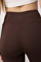 Women's Brown High Waist Jogger Sweatpants - 8