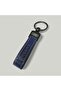 Audi Keychain with Text and Logo Dark Blue Synthetic Leather 1 Piece - 2