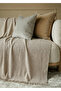 Cotton Multi-Purpose Sofa Cover 180X300 cm – Soft Textured, Modern Striped - 5
