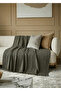 Cotton Multi-Purpose Sofa Cover 170X200 cm – Soft Textured, Modern Striped - 4