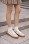 Women's Daily Thermo Sole Stitched Side Stripe Sports Shoes - 2