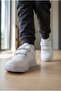 New Style Unisex Velcro Casual Sneaker Shoes White - 4