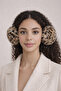 Leopard Headphones Soft Soft Winter - Upper Part Metal