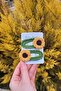 Amigurumi Knitting Thread Handmade Set of 2 Sunflower Snap Clasps