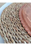 Red Copper Singing Bowl Tray 30 cm - 5