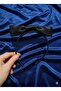 3-Piece Satin Bow and Pearl Detailed Crown Set - Black & White - 2