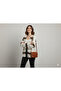 Striped Patterned Colorful Striped Long Sleeved Knitted Women's Cardigan - 3