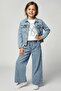 Stone Pants for Girls, Young Children - Light Blue - 2