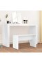 Dressing Stool White 70x35x45 cm Engineered Wood