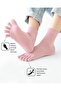Women's Toe Socks Pink - 2