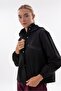 Comfort Women's Black Raincoat with Hood - 6