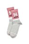 Women's Berlin Patterned Corded Fabric Socks - 2
