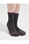 Women's Wool 2-Piece Sports Socks Smoked Black - 3