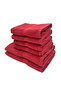 Luxury 4 Hand 50 x 100 cm & 2 Bath 70 x 140 Cm Cotton Diamond Dobby Towel Set of 6Pc - 2