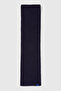 Yellow Men's Ek_Wool and Viscose Blend Ribbed Knit Scarf with Logo Label Model Code: (126Wgu00566U) - 2