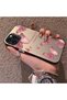 iPhone 16 Pro Compatible Hard Acrylic Back Silicone Edge Lens Protection Butterfly Case - 3