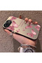iPhone 16E Compatible Hard Acrylic Back Silicone Edge Lens Protection Butterfly Case - 3