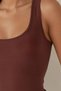 Fitted Square Ribbed Top - 6