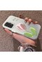 Samsung Galaxy A52/A52S Compatible Silicone Edge Hard Back Anti-Fall Case Tulip Pattern - 2