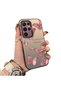 Samsung Galaxy S22 Ultra Compatible Hard Acrylic Back Silicone Edge Lens Protection Butterfly Case