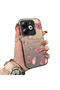 Tecno Spark 20C Compatible Hard Acrylic Back Silicone Edge Lens Protection Butterfly Case