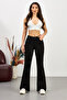 Women's High-Waisted Stretchy Flared Jeans - 5