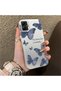 Samsung Galaxy A05 Compatible Hard Acrylic Back Silicone Edge Lens Protection Butterfly Case - 2