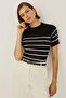 Striped Crew Neck Sweater - 5