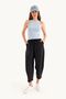 Mavi Renk Halter Yaka Basic Tank Top