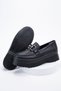 Women's Loafer Moccasin Casual Buckle Detailed Daily Shoes Sima - 5