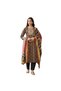Yellow Women's Viscose Printed Kurta Pant And Dupatta Set - ALV1363