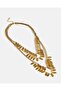 Women Gold Embellished Necklace