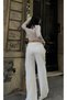 Printed Lastik Bel Oversized Sweatpants - 3
