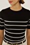 Striped Crew Neck Sweater - 4