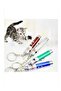 3Pcs Multifunctional Colorful Laser Keychain Laser Light Laser Cat Toy Toy Laser - 3