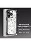 Realme Note 50 Compatible Camera Protected Transparent Soft Silicone Phone Case Flower Pattern - 3