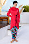 Karena Stretch Fabric Long Sleeve Hijab Swimsuit 3117 - 5
